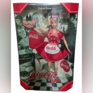 1998 Coca-Cola Barbie as Car Hop Waitress
